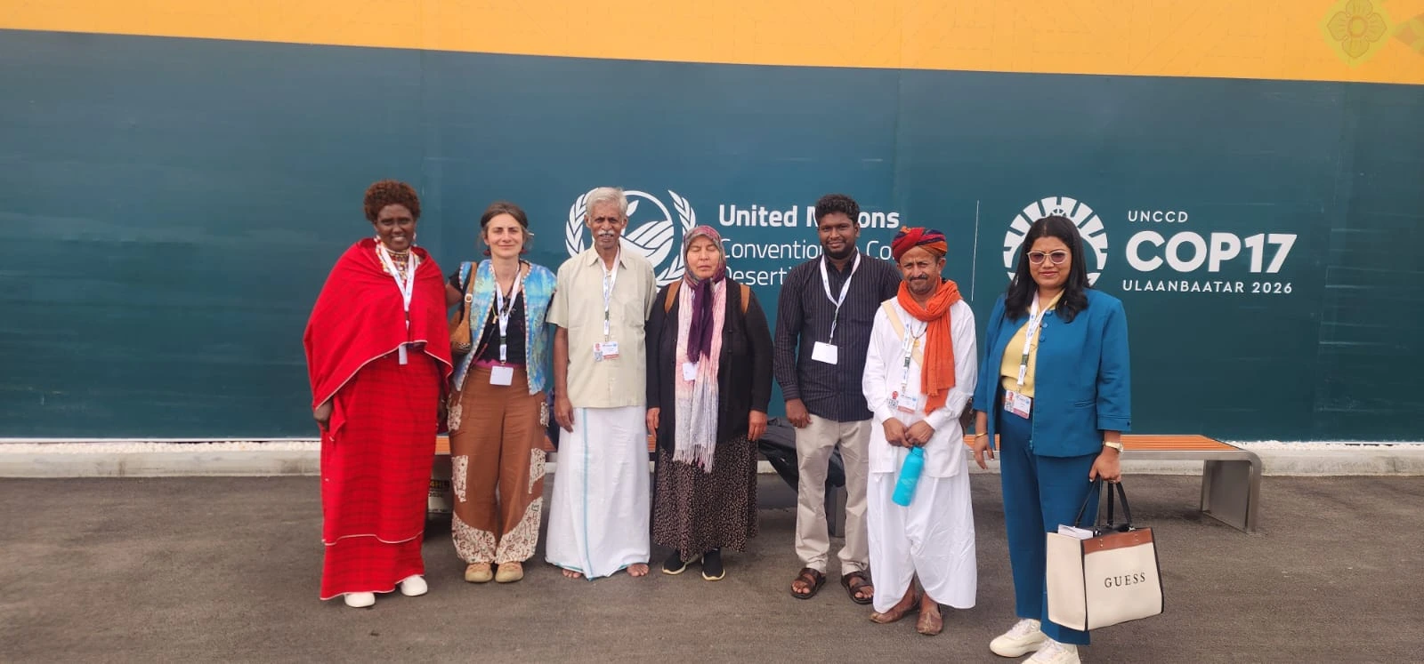 Awardees and organisers of the Rangeland Restoration Awards 2026 at UNCCD COP17