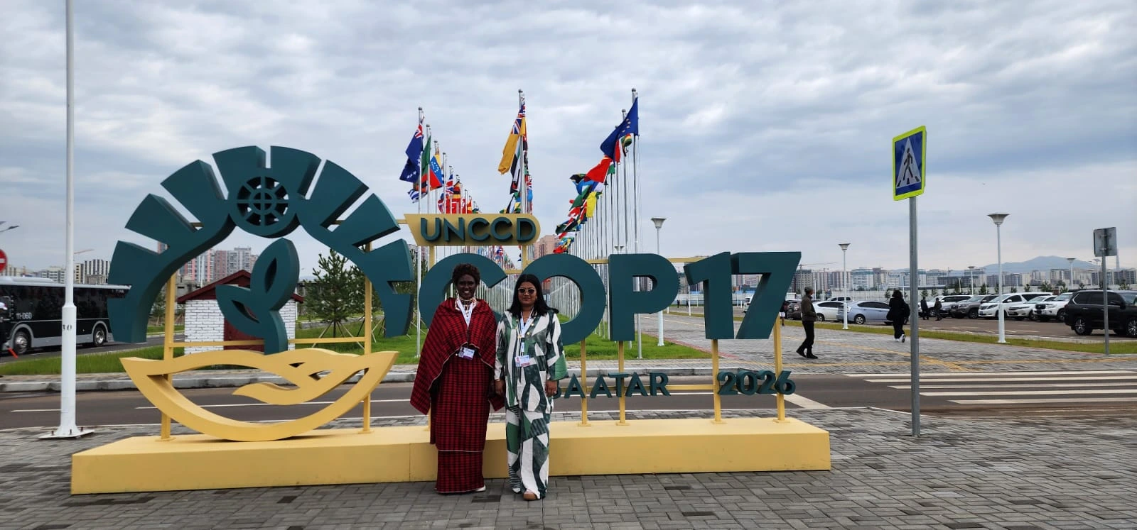 KINNAPA receiving the Rangeland Restoration Award 2026 at UNCCD COP17, Ulaanbaatar
